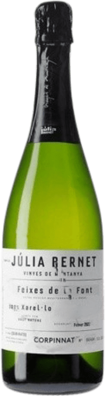 25,95 € Envío gratis | Vino blanco Júlia Bernet Vinyes de Muntany Brut Nature Reserva Corpinnat Cataluña España Botella 75 cl