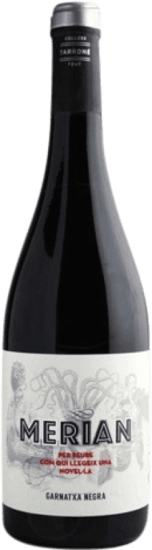 8,95 € Envoi gratuit | Vin rouge Cellers Tarrone Merian Negre Jeune D.O. Terra Alta Catalogne Espagne Bouteille 75 cl