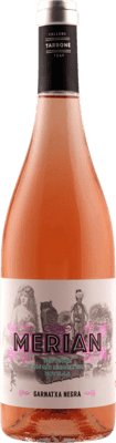 7,95 € 免费送货 | 桃红葡萄酒 Cellers Tarroné Merian Rosé — 桃红葡萄酒 年轻的 D.O. Terra Alta 加泰罗尼亚 西班牙 75 cl
