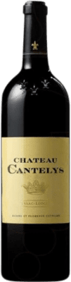 39,95 € Envio grátis | Vinho tinto Château Cantelys Crianza A.O.C. Bordeaux Bordeaux França Merlot, Cabernet Sauvignon Garrafa 75 cl
