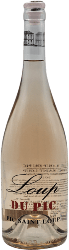 21,95 € Envío gratis | Vino rosado Château Puech-Haut Pic Saint Loup Rose Joven Francia Botella 75 cl