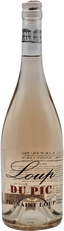 22,95 € 免费送货 | 玫瑰酒 Château Puech-Haut Pic Saint Loup Rose 年轻的 A.O.C. Pic Saint-Loup 法国 瓶子 75 cl