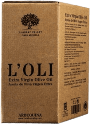 45,95 € Envío gratis | Aceite de Oliva Cuadrat Valley España Bag in Box 2 L