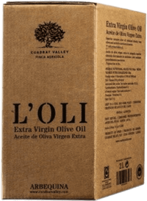 45,95 € Spedizione Gratuita | Olio d'Oliva Cuadrat Valley Spagna Bag in Box 2 L