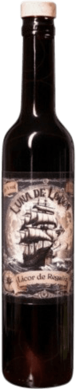 28,95 € Free Shipping | Spirits AguaGuanches Luna de Lobos Regaliz Spain Medium Bottle 50 cl