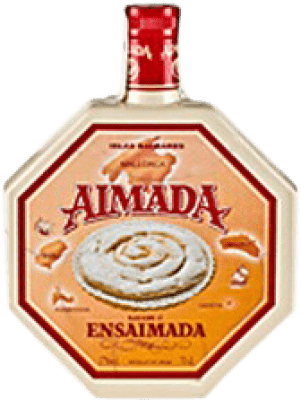 7,95 € Envío gratis | Licores Campeny Aimada España Petaca Pequeña 20 cl Ensaimada