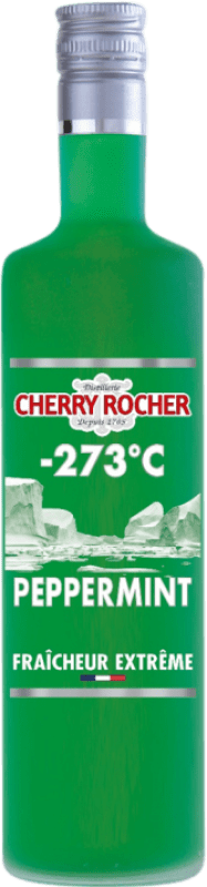 12,95 € Envio grátis | Licores Cherry Rocher Peppermint França Garrafa 75 cl