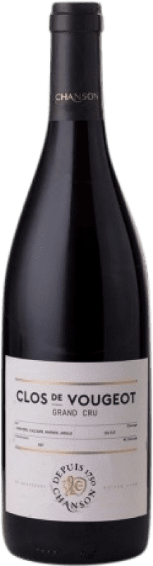 302,95 € 免费送货 | 红酒 Chanson Clos de Vougeot Grand Cru A.O.C. Bourgogne 勃艮第 法国 瓶子 75 cl