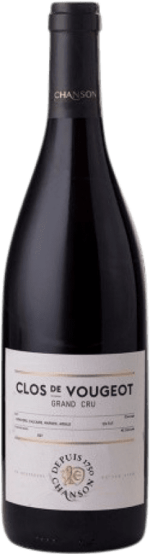 316,95 € 免费送货 | 红酒 Domaine Chanson Clos de Vougeot Grand Cru A.O.C. Clos de Vougeot 勃艮第 法国 瓶子 75 cl