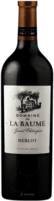 13,95 € Envoi gratuit | Vin Rouge Domaine de La Baume Thermes Crianza I.G.P. Vin de Pays d'Oc Languedoc-Roussillon France Cabernet Sauvignon 75 cl