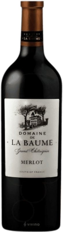 9,95 € 免费送货 | 红酒 Domaine de La Baume Thermes Tinto 岁 I.G.P. Vin de Pays d'Oc 朗格多克 - 鲁西荣 法国 Cabernet Sauvignon 瓶子 75 cl
