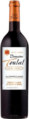 8,95 € Envio grátis | Vinho tinto Domaine Toulal Guerrouane Negre Jovem Marrocos Garrafa 75 cl