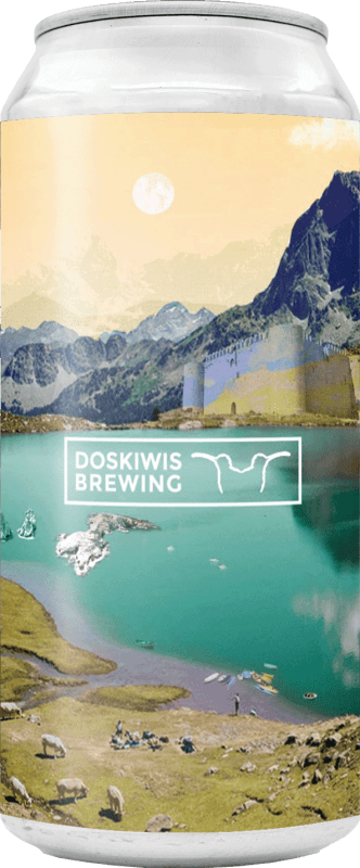 5,95 € Envio grátis | Cerveja Doskiwis Rupianum Pale Ale Catalunha Espanha Lata 50 cl