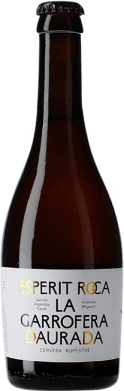 29,95 € Envio grátis | Cerveja Esperit Roca La Garrofera Espanha Garrafinha Terço 33 cl