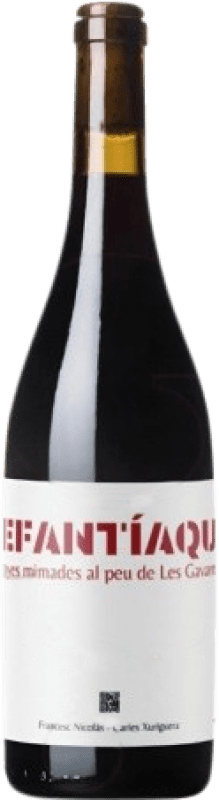 19,95 € Kostenloser Versand | Rotwein Francesc Nicolas Carles Xuriguera Efantíaques Jung Katalonien Spanien Syrah Flasche 75 cl