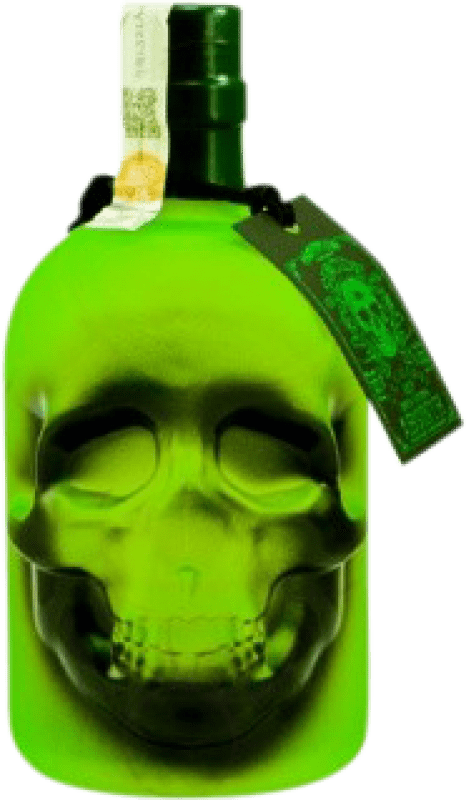 53,95 € Envio grátis | Absinto Hill's Euphoria Suicide República Checa Garrafa Medium 50 cl Cannabis