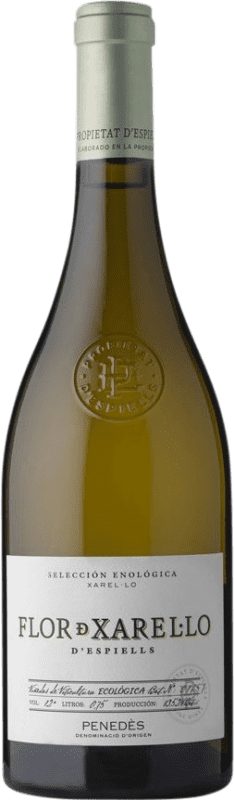 15,95 € Spedizione Gratuita | Vino bianco Juvé y Camps Flor d'Espiells Crianza D.O. Penedès Catalogna Spagna Xarel·lo Bottiglia 75 cl