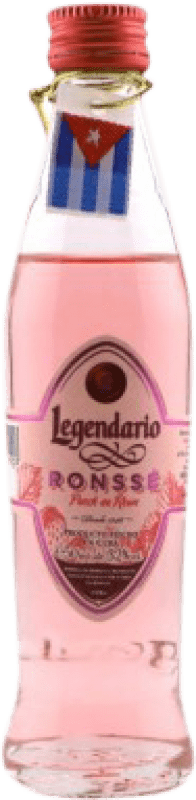 2,95 € Envio grátis | Rum Legendario Ronsse Cuba Garrafinha Miniatura 5 cl