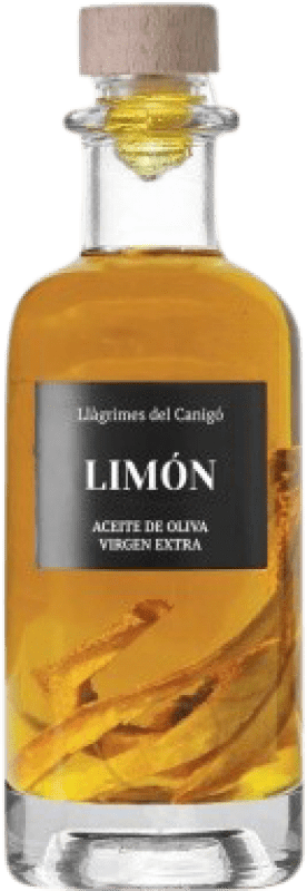 17,95 € Envio grátis | Azeite de Oliva Llàgrimes del Canigó AOVE Virgem Extra Espanha Garrafinha 25 cl Limón — Limão
