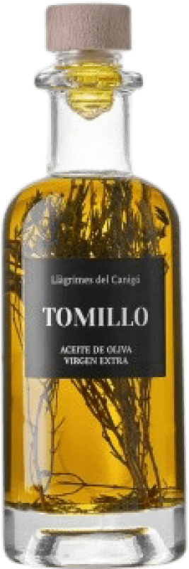 15,95 € Envío gratis | Aceite de Oliva Llàgrimes del Canigó Tomillo España Botellín 25 cl