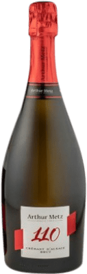 21,95 € Envio grátis | Vinho branco Maison Arthur Metz 110 Brut Reserva A.O.C. Crémant d'Alsace Alsácia França Garrafa 75 cl