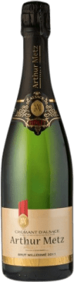 21,95 € Бесплатная доставка | Белое вино Maison Arthur Metz Brut — брют Millésimé Резерва A.O.C. Crémant d'Alsace Эльзас Франция 75 cl