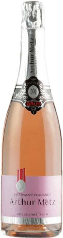 13,95 € Free Shipping | Rosé Sparkling Wine Maison Arthur Metz Brut Rosé Reserve — Aged A.O.C. Crémant d'Alsace Alsace France 75 cl