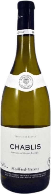 53,95 € 免费送货 | 白酒 Moillard Grivot 岁 A.O.C. Bourgogne 勃艮第 法国 瓶子 Magnum 1,5 L