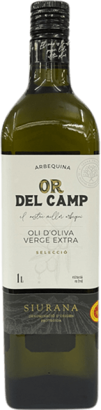 18,95 € Envío gratis | Aceite de Oliva Or del Camp España Botella 1 L