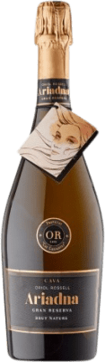 27,95 € Envio grátis | Vinho branco Oriol Rossell Ariadna Brut Nature Grande Reserva D.O. Cava Catalunha Espanha Garrafa 75 cl