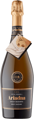 28,95 € Envío gratis | Vino blanco Oriol Rossell Ariadna Brut Nature Gran Reserva D.O. Cava Cataluña España Botella 75 cl