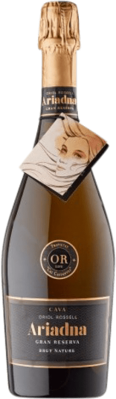 27,95 € Free Shipping | White wine Oriol Rossell Ariadna Brut Nature Grand Reserve D.O. Cava Catalonia Spain Bottle 75 cl