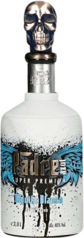 479,95 € 送料無料 | テキーラ Padre Azul Blanc メキシコ 特別なボトル 3 L