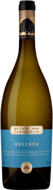 43,95 € 免费送货 | 白酒 Quinta dos Carvalhais Branco 预订 I.G. Dão 道 葡萄牙 Godello, Encruzado 瓶子 75 cl