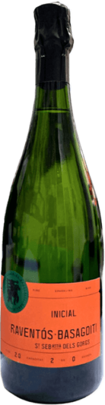 23,95 € Spedizione Gratuita | Vino Bianco Raventós i Blanc Basagoiti Inicial Brut Riserva Catalogna Spagna 75 cl