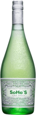 9,95 € Envío gratis | Schnapp Sánchez Romate Soho's Spritz España Botella 75 cl