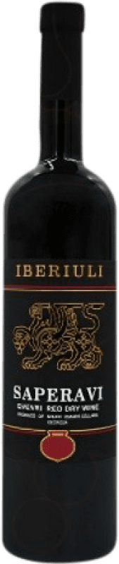 31,95 € Spedizione Gratuita | Vino rosso Shumi Iberiuli Saperavi Crianza Georgia Bottiglia 75 cl