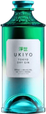 47,95 € Бесплатная доставка | Джин Ukiyo Japanese Dry Gin Япония бутылка 70 cl