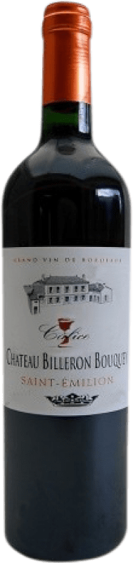 24,95 € Envoi gratuit | Vin Rouge Robin Lafugie Château Billeron Bouquey Crianza A.O.C. Bordeaux Bordeaux France Bouteille 75 cl