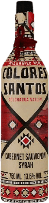 9,95 € 免费送货 | 红酒 Nuevo Mundo Colores Santos Cabernet Sauvignon Syrah 岁 I.G. Valle de Colchagua 智利 Syrah, Cabernet Sauvignon 瓶子 75 cl