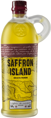 54,95 € Envío gratis | Ginebra Xoriguer Gin Saffron Island España Botella Medium 50 cl