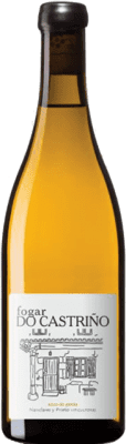 36,95 € Spedizione Gratuita | Vino bianco Nanclares Fogar do Castriño Spagna Albariño Bottiglia 75 cl