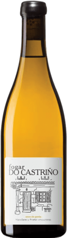 36,95 € Kostenloser Versand | Weißwein Nanclares Fogar do Castriño Spanien Albariño Flasche 75 cl