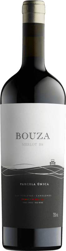 47,95 € 免费送货 | 红酒 Bouza B9 Parcela Unica 乌拉圭 Merlot 瓶子 75 cl