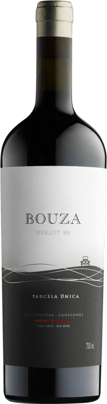 37,95 € Spedizione Gratuita | Vino Rosso Bouza B9 Parcela Única — Vigneto Unico Uruguay Merlot 75 cl