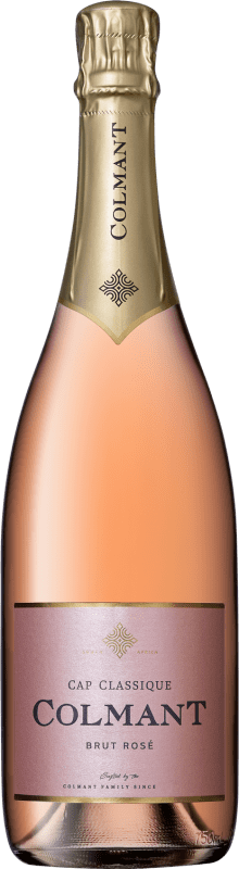 27,95 € 免费送货 | 桃红起泡酒 Colmant Brut — 起泡酒 干型 经典, Rosé — 桃红葡萄酒 南非 75 cl