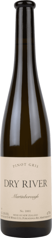 68,95 € Envío gratis | Vino blanco Dry River I.G. Martinborough Martinborough Nueva Zelanda Pinot Gris Botella 75 cl