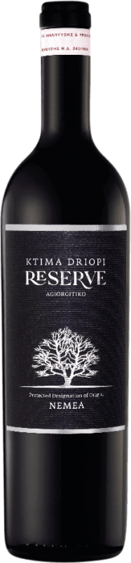 25,95 € Бесплатная доставка | Красное вино Ktima Tselepos Driopi Agiorgitiko Резерва I.G. Peloponeso Peloponeso Греция бутылка 75 cl