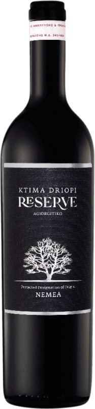 27,95 € 免费送货 | 红酒 Ktima Tselepos Driopi Agiorgitiko 预订 I.G. Peloponeso Peloponeso 希腊 瓶子 75 cl