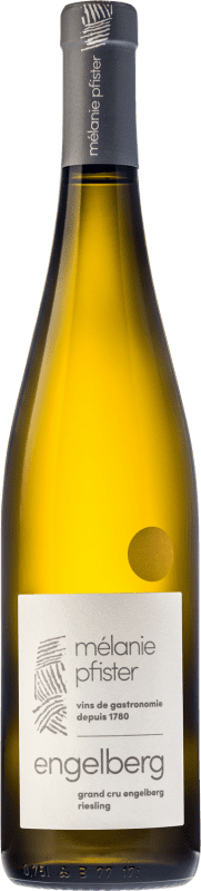 51,95 € Бесплатная доставка | Белое вино Mélanie Pfister Engelberg A.O.C. Alsace Grand Cru Эльзас Франция Riesling бутылка 75 cl